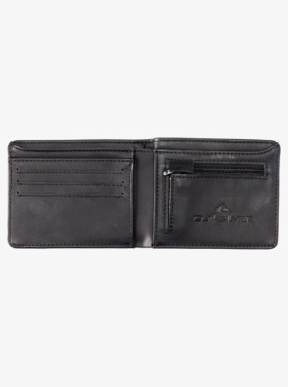 Quiksilver Slim Rays - Bi-Fold Wallet for Men in Black
