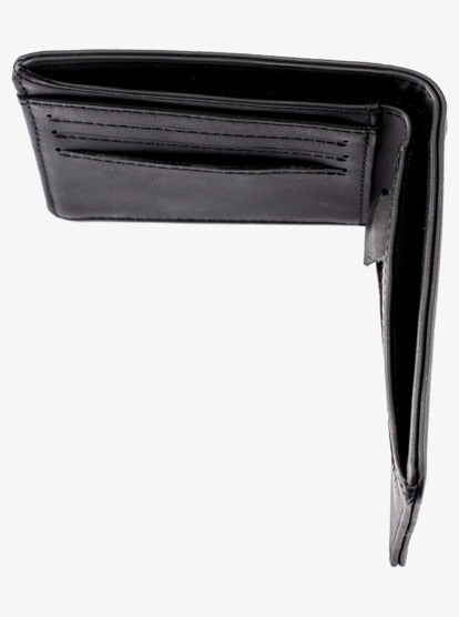 Quiksilver Slim Rays - Bi-Fold Wallet for Men in Black