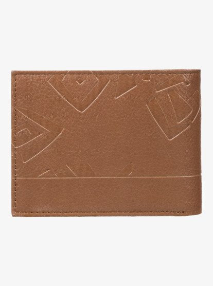 Quiksilver Freshness - Tri-Fold Wallet for Men in Tobacco Brown