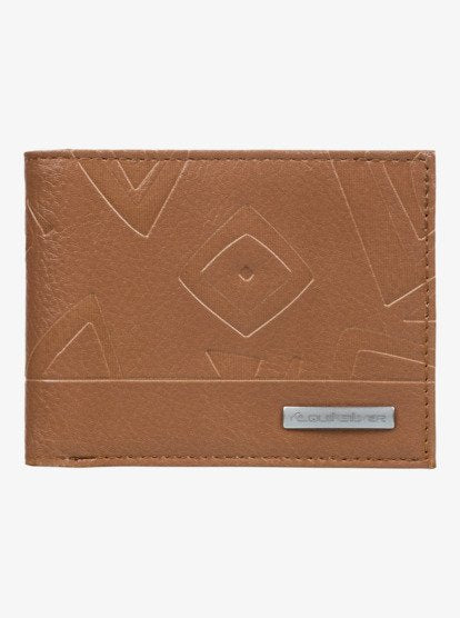 Quiksilver Freshness - Tri-Fold Wallet for Men in Tobacco Brown