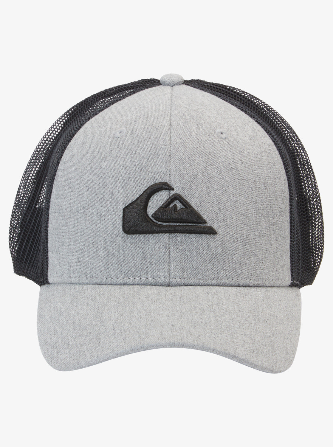 Quiksilver Grounder Trucker Cap in Heather Grey