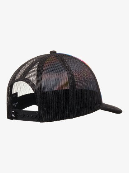 Quiksilver Emu Coop Trucker Cap in Monaco Blue Holmes