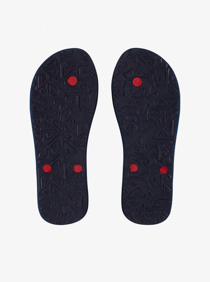 Quiksilver Molokai Core Flip Flops in Red 1