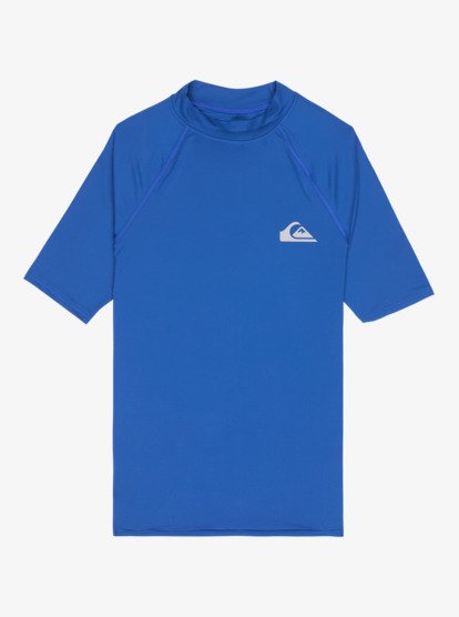Quiksilver Everyday Rash Vest in Monaco Blue