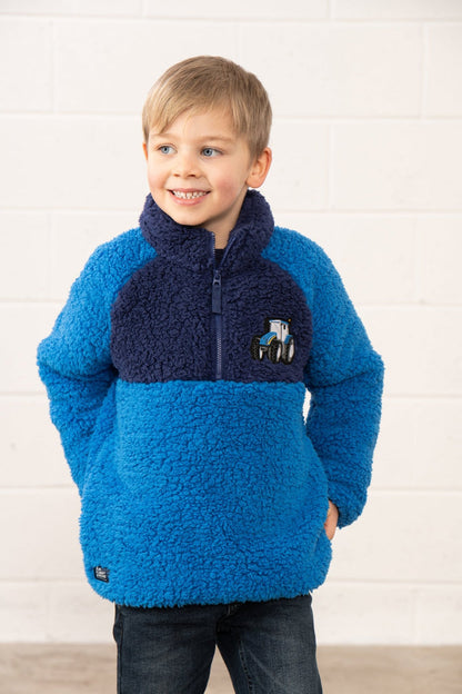 Lighthouse Caden Fleece - Blue Tractor