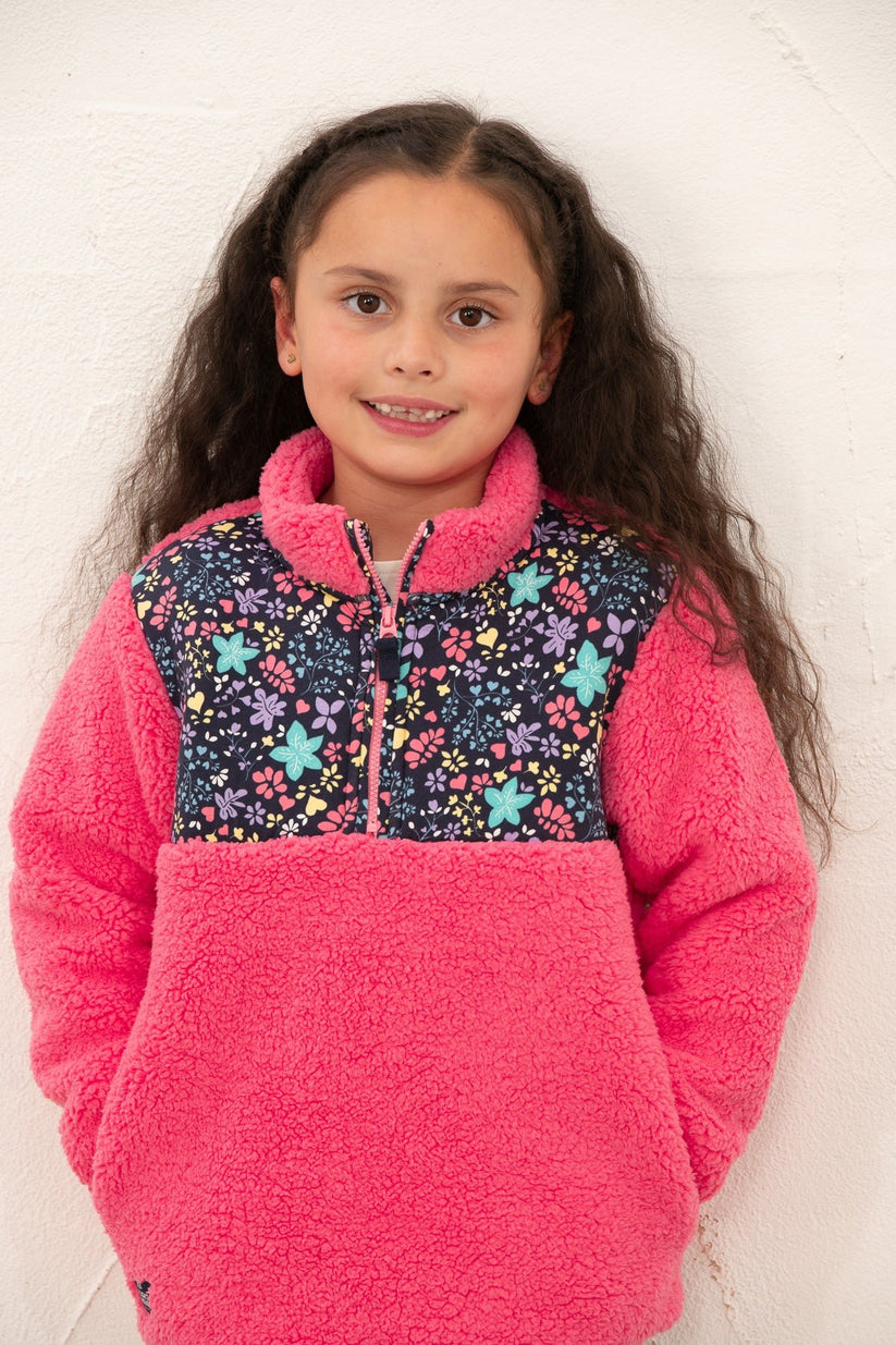 Lighthouse Cassie Fleece - Pink Floral
