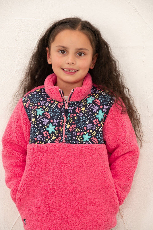 Lighthouse Cassie Fleece - Pink Floral