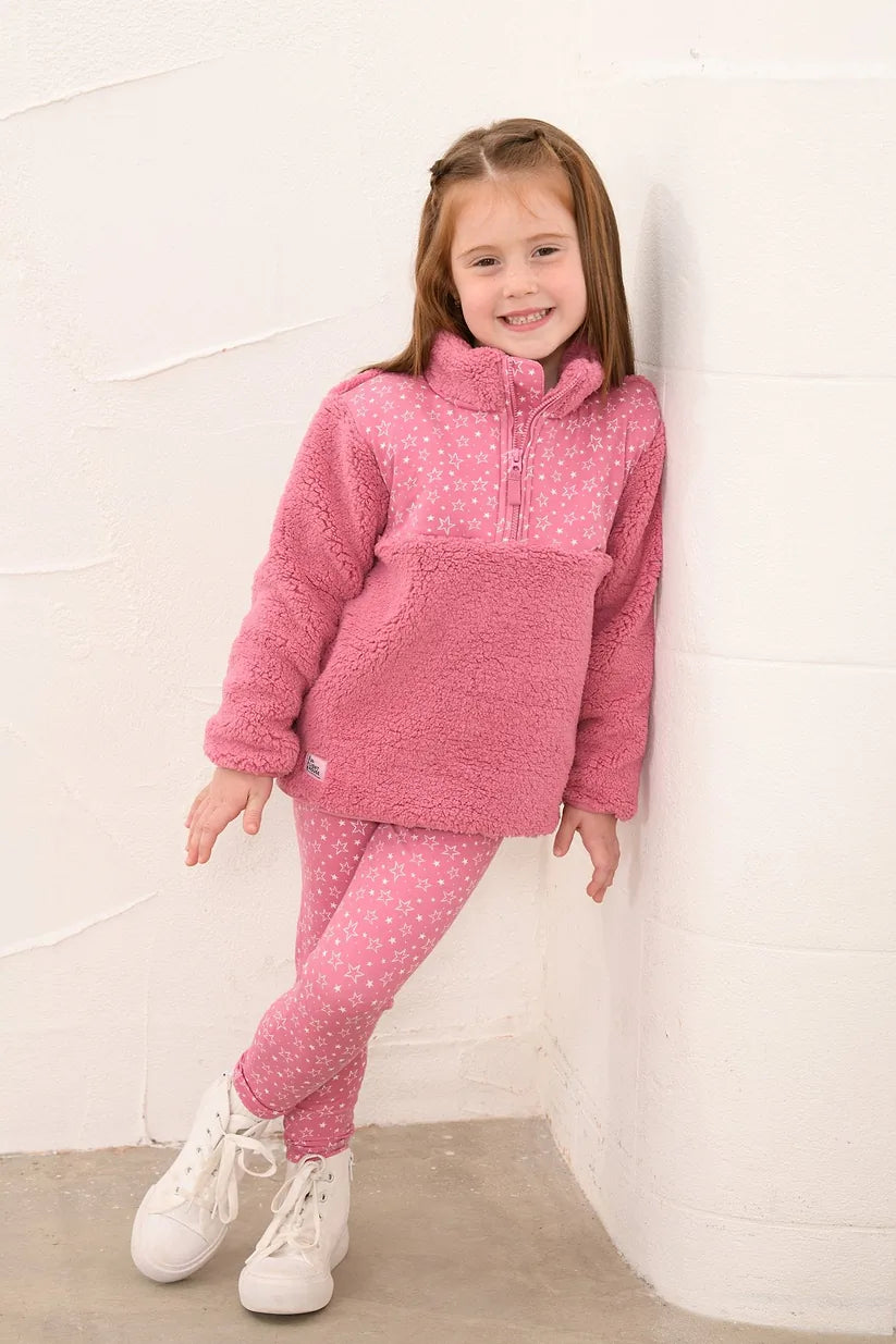 Lighthouse Cassie Fleece in Rose