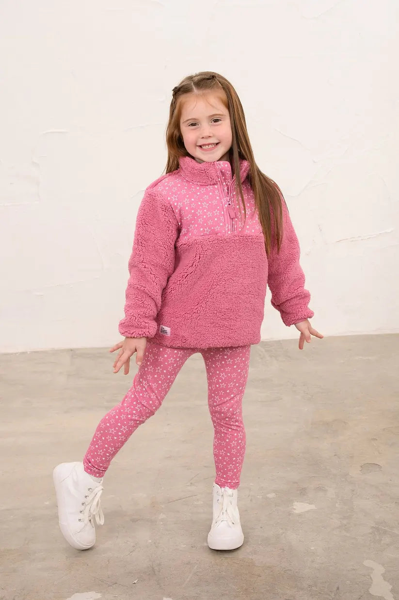 Lighthouse Cassie Fleece in Rose