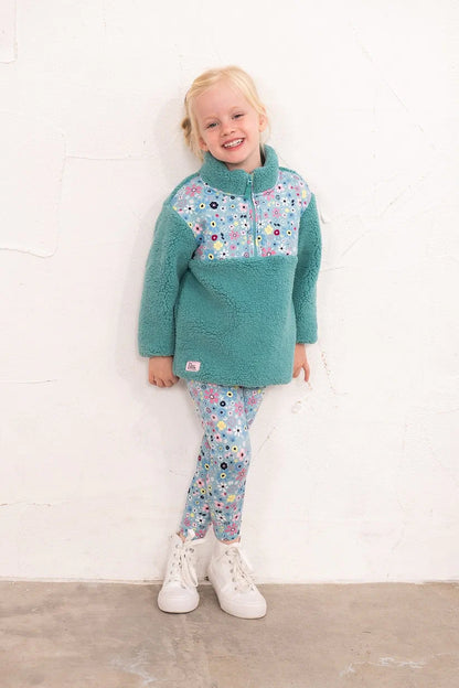 Lighthouse Cassie Fleece in Teal