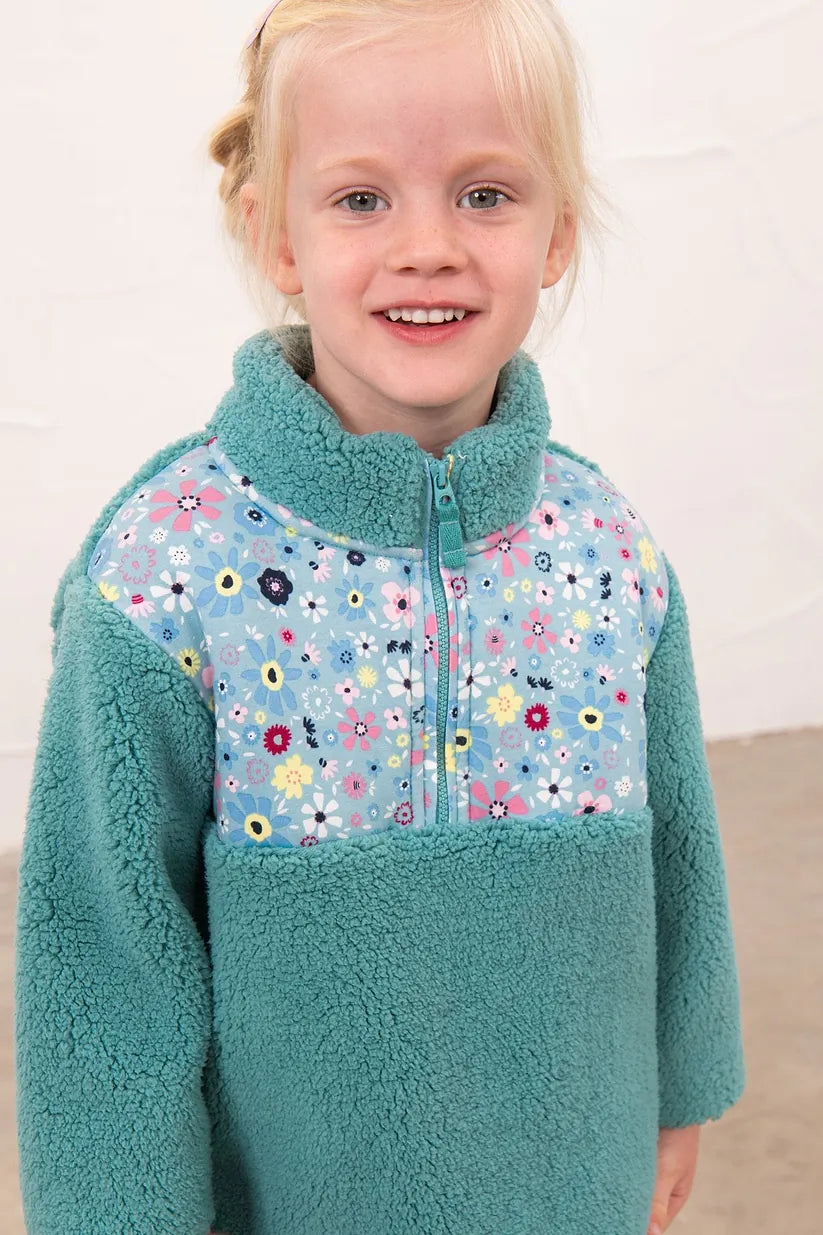 Lighthouse Cassie Fleece in Teal