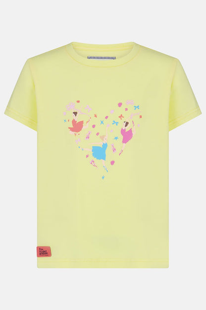 Lighthouse Causeway Short Sleeve - Lemon Ballerina