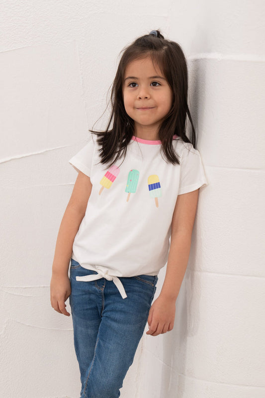 Lighthouse Causeway Tie Top - Lollipop