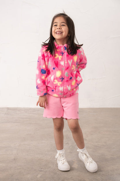 Lighthouse Claire Fleece - Fluro Pink