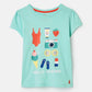 Joules Pixie T-Shirt in Blue Holiday
