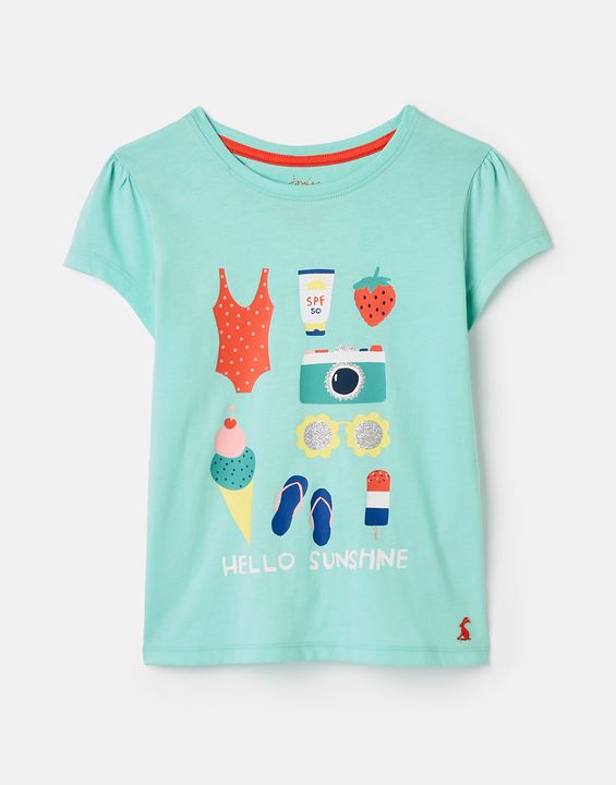 Joules Pixie T-Shirt in Blue Holiday