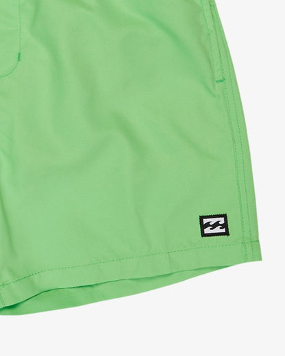 Billabong All Day Layback 14" Swim Shorts in Neon Green