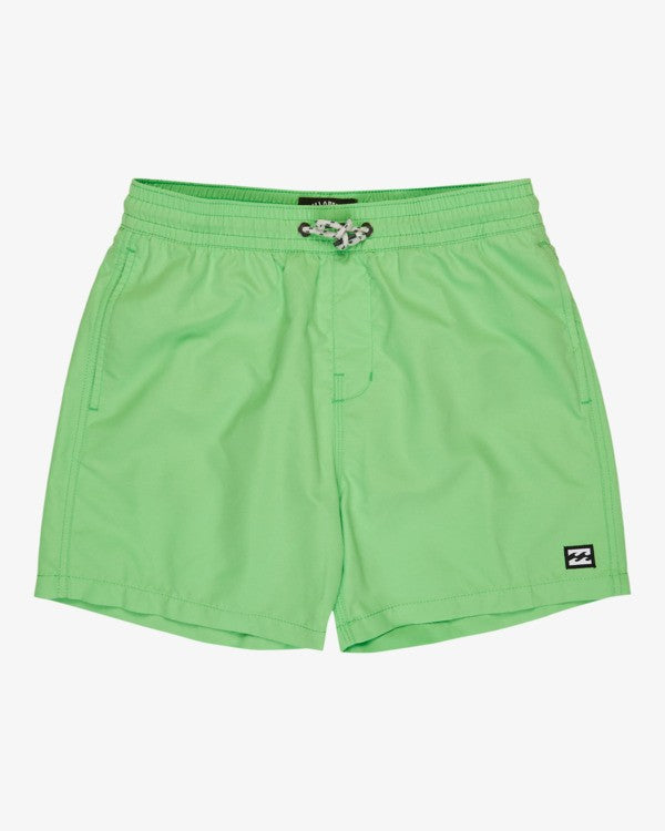 Billabong All Day Layback 14" Swim Shorts in Neon Green