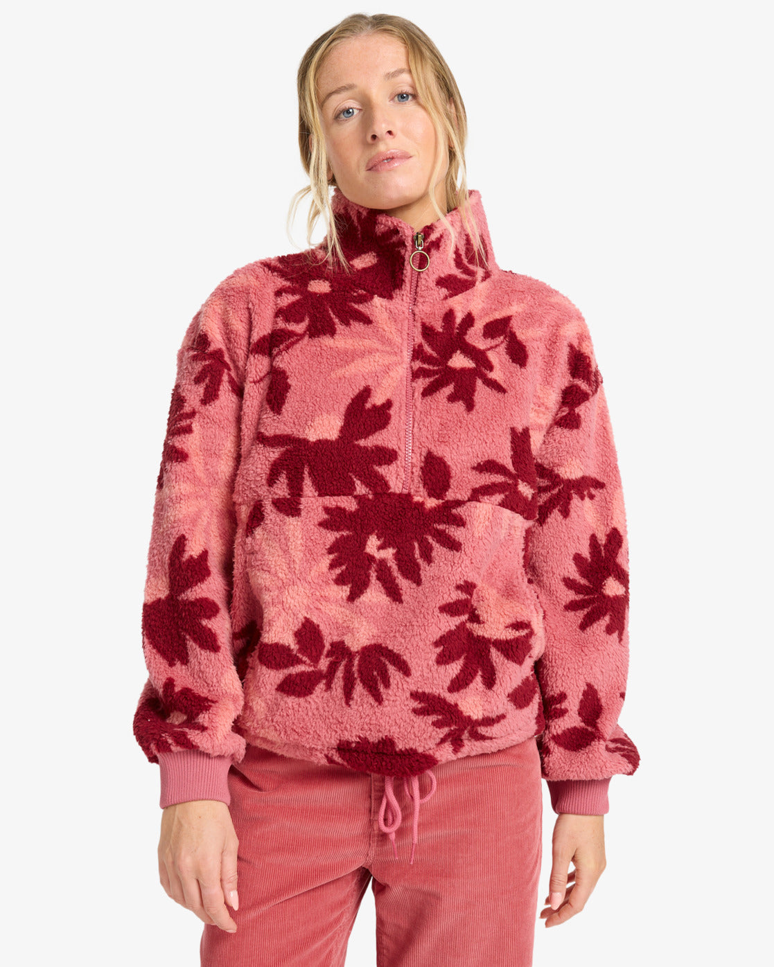 Billabong Time Off - Pullover Sweatshirt for Women in Rose