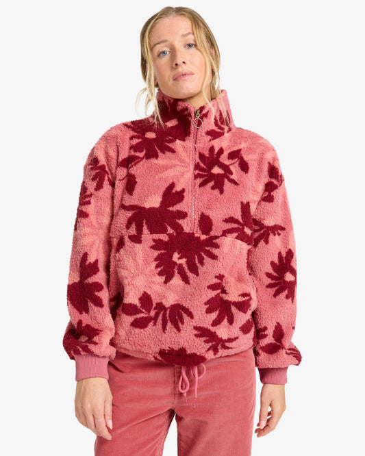Billabong Time Off - Pullover Sweatshirt for Women in Rose