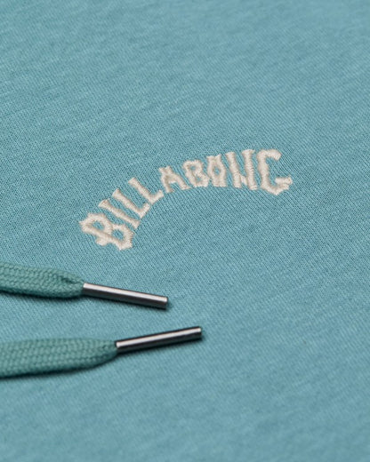 Billabong Arch Zip Through Hoodie in Blue Haze