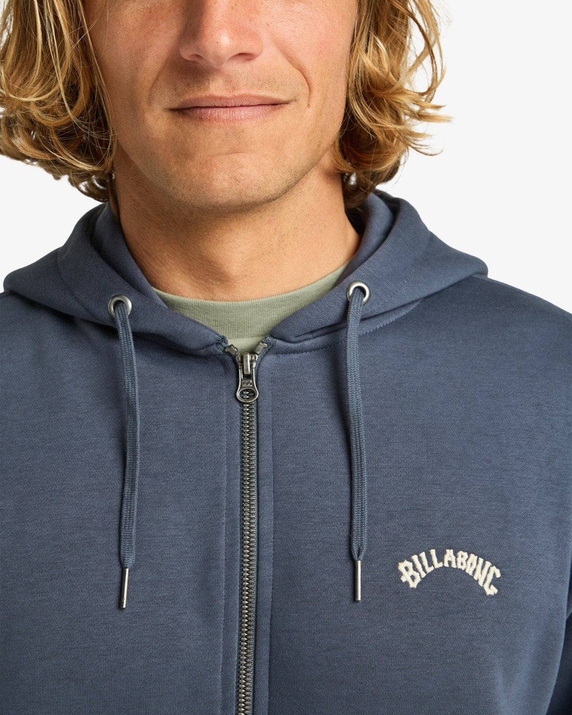 Billabong Arch - Zip Hoodie for Men in Blue