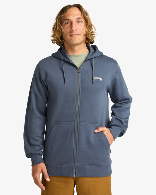 Billabong Arch - Zip Hoodie for Men in Blue