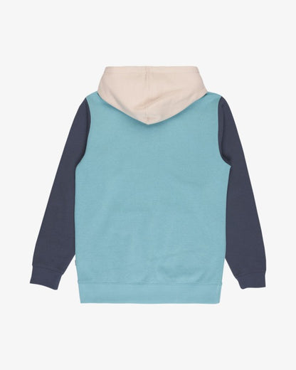 Billabong Arch Bloc Po Hoodie in Blue Haze