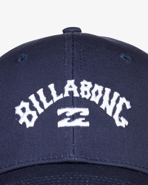 Billabong Arch Snapback Cap in Navy