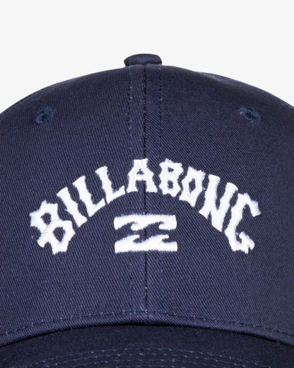 Billabong Arch Snapback Cap in Navy