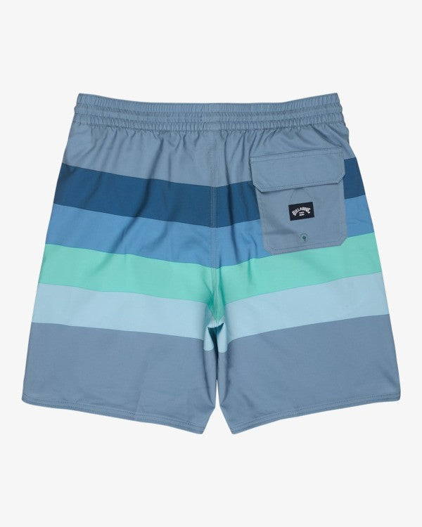 Billabong 73 Layback Swim Shorts in Washed Blue