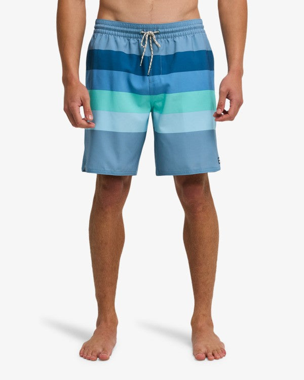 Billabong 73 Layback Swim Shorts in Washed Blue