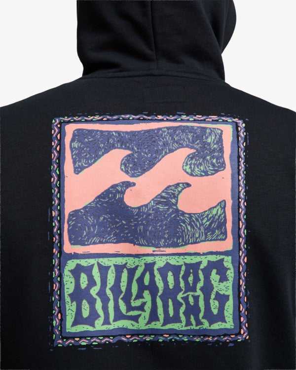 Billabong Stamp Hoodie in Black