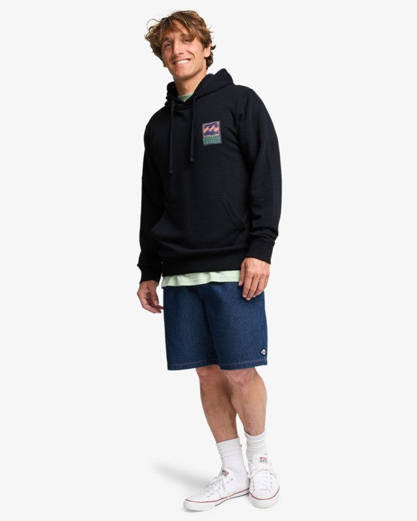 Billabong Stamp Hoodie in Black