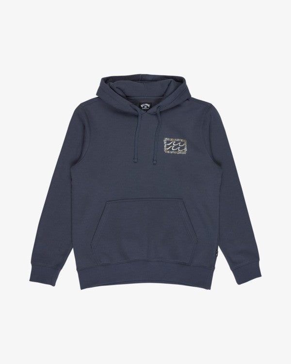 Billabong Foundation Hoodie in Ombre Blue