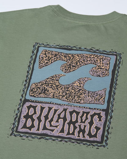Billabong Stamp T-Shirt in Sea Spray
