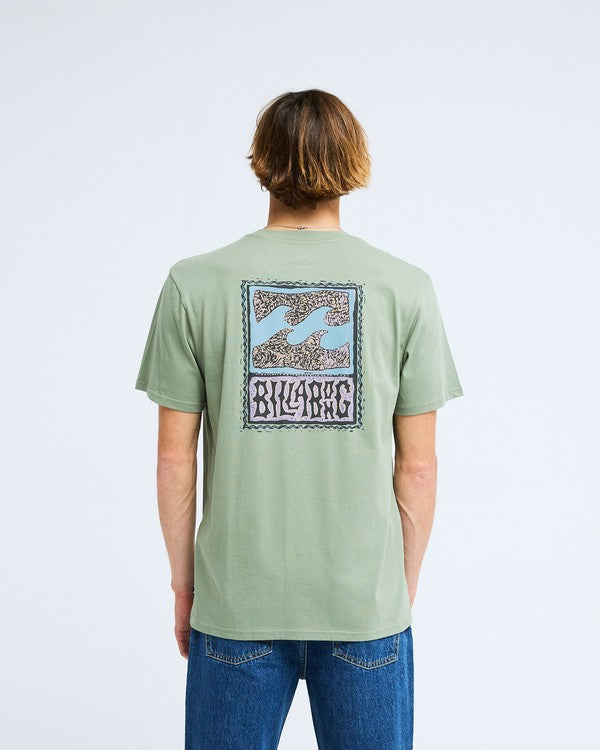 Billabong Stamp T-Shirt in Sea Spray