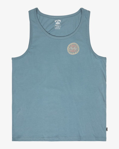 Billabong Crayon Wave Tank in Washed Blue