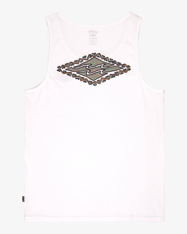 Billabong Crayon Wave Tank in White