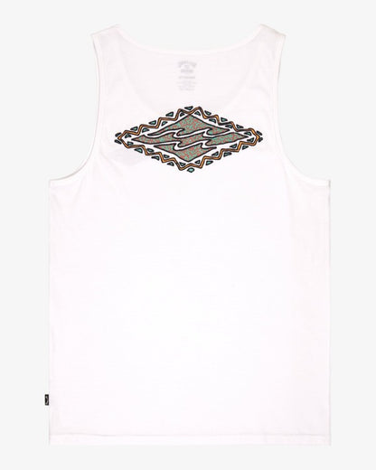 Billabong Crayon Wave Tank in White