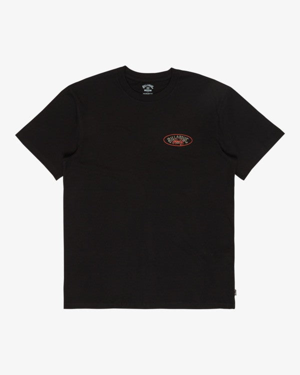 Billabong Orbit Arch T-Shirt in Black