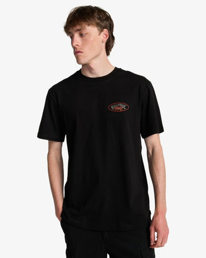 Billabong Orbit Arch T-Shirt in Black