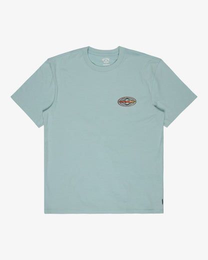 Billabong Diamond Vision T-Shirt in Dusty Blue