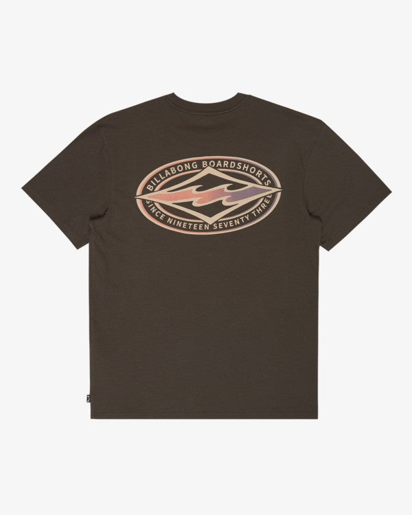 Billabong Diamond Vision T-Shirt in Raven