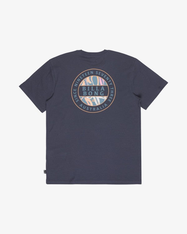 Billabong Rotor T-Shirt in Ombre Blue