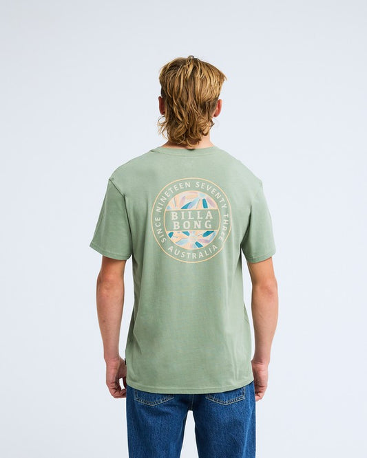 Billabong Rotor T-Shirt in Sea Spray