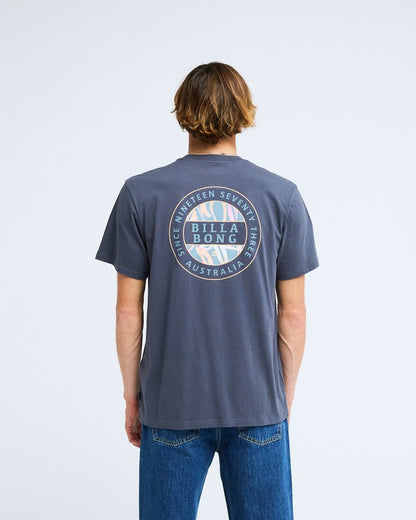 Billabong Rotor T-Shirt in Ombre Blue