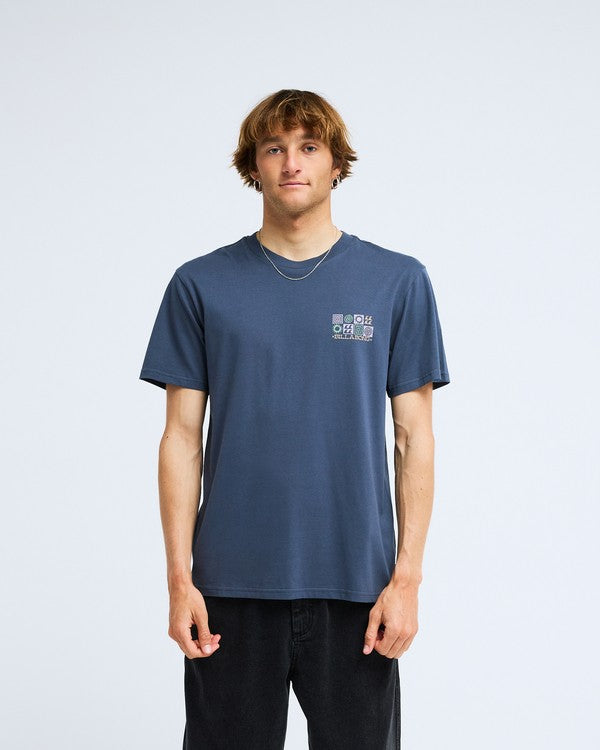 Billabong Segment T-Shirt in Ombre Blue