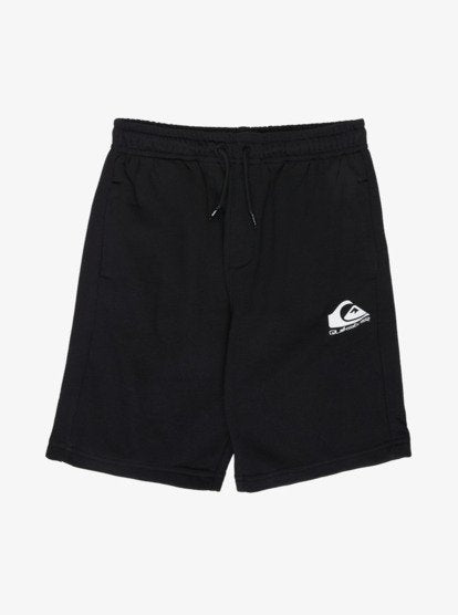 Quiksilver Easy Days Boys Elastic Waist Shorts in Black