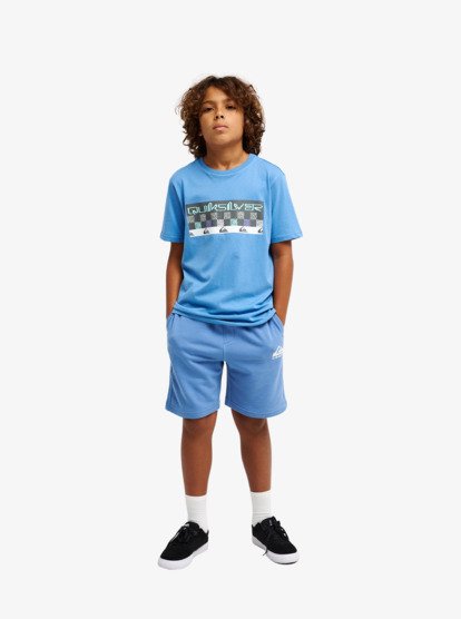 Quiksilver Easy Day Boys Sweat Shorts in Riviera